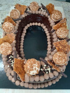 Number cake numéro 0